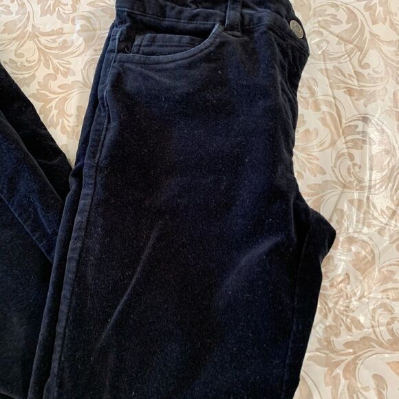 Mini Boden Pants Big Girls Black Skinny Leg Velvety Feel Size 11 Youth - Picture 3 of 5